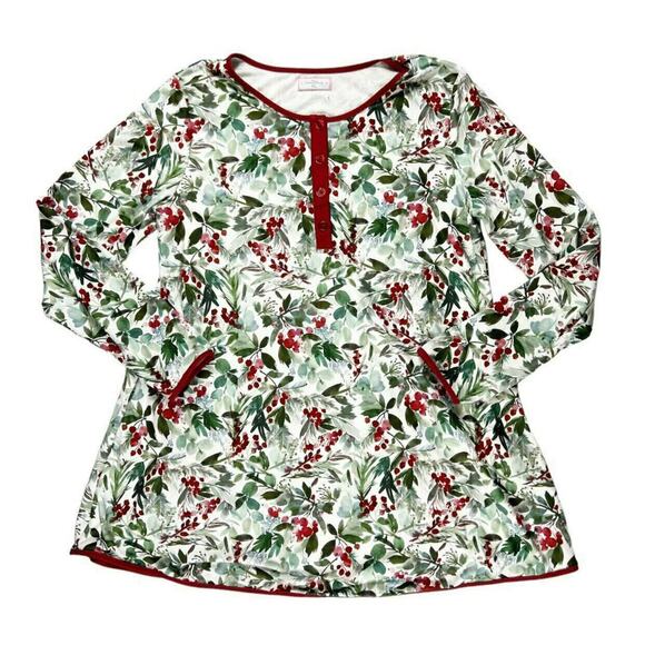 Sweethoney Women's Holly Long Sleeve Night Gown Pajamas XXL - Picture 1 of 8